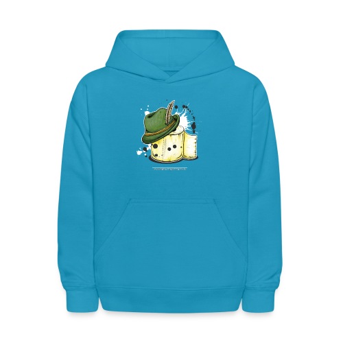 The hunter & the toilet paper - Kids' Hoodie