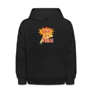 Boom Pizza Comic Funny Boom Pizza Shirt - Kids' Hoodie