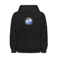 Israel Happy Holi Color Framed Israel Flag Banner - Kids' Hoodie