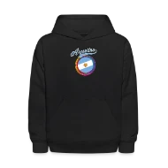 Argentina Sports Holi Color Framed Argentina Flag - Kids' Hoodie