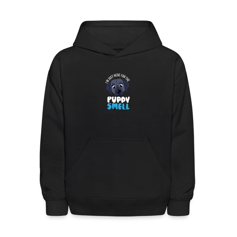 I'm Just Here For The Puppy Smell - Doggys Pupper - Kids' Hoodie