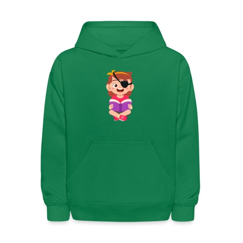 Little girl with eye patch - Kids' Hoodie