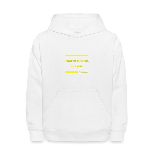FRIENDS WHO SLAY TOGETHER STAY TOGETHER YELLOW - Kids' Hoodie