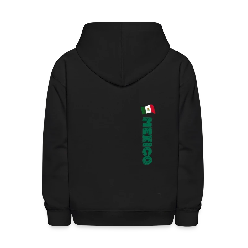 Mexico Flag Shirt Fiesta Viva Mexico - Kids' Hoodie
