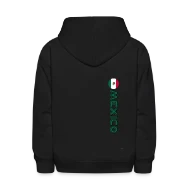 Mexico Flag Shirt Mexico Badge Vertical - Kids' Hoodie