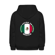 Hecho En Mexico Shirt Vintage Bandera Mexico - Kids' Hoodie