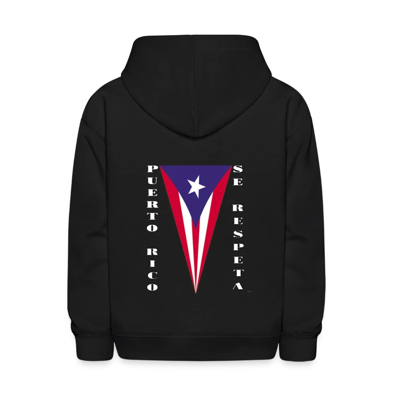 Puerto Rico Se Respeta Puerto Rico Flag Politics - Kids' Hoodie