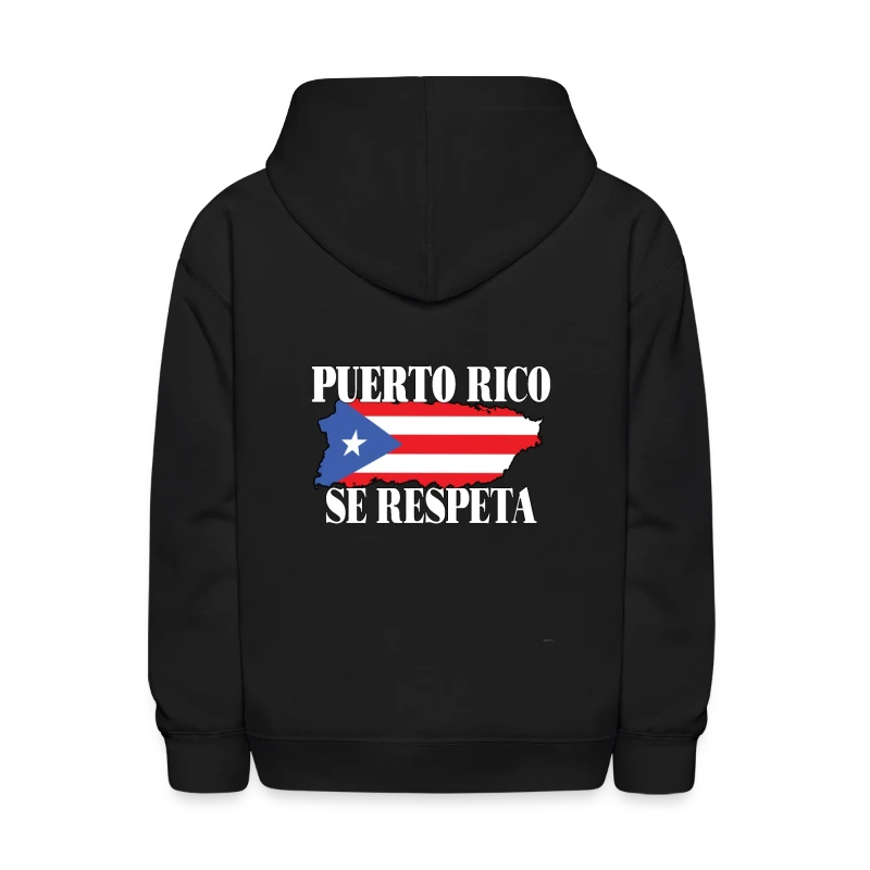 Puerto Rico Se Respeta Puerto Rico Flag Politics - Kids' Hoodie