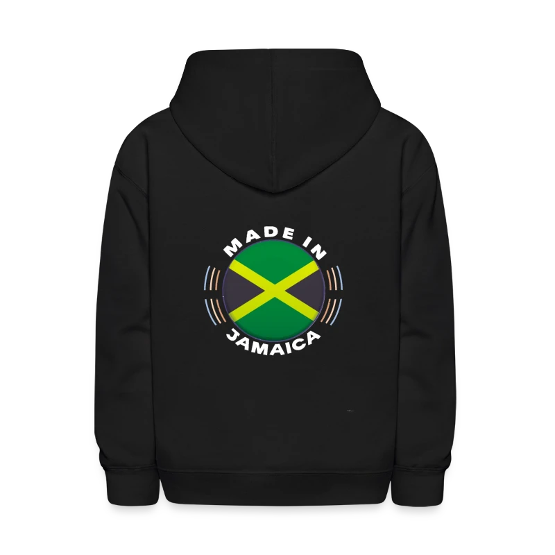 Made In Jamaica Vintage Shirt Jamaica Flag - Kids' Hoodie