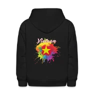 Vietnam Flag Gay Pride Colorful Splash Vietnamese - Kids' Hoodie