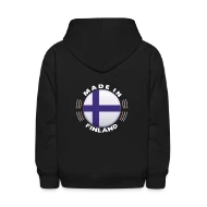 Made In Finland Vintage Shirt Finland Flag - Kids' Hoodie