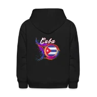 Cuba Flag Holi Greeting Cuban Flag Souvenir - Kids' Hoodie