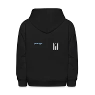 Resiste Puerto Rico Black Flag Rounded Pocket - Kids' Hoodie