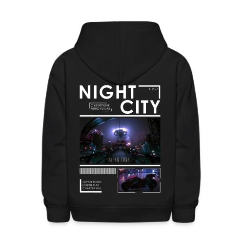 Night City Japan Town - Kids' Hoodie