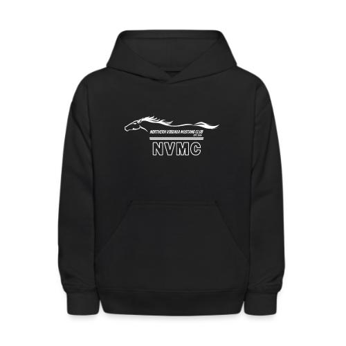 Logo and Mustang Flag - Kids' Hoodie