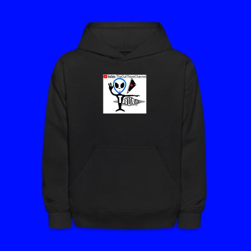 NewOTLogo Big2400 Front white with crew 2021Back - Kids' Hoodie