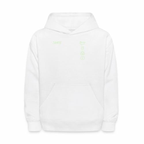 simplesymbolsvert - Kids' Hoodie