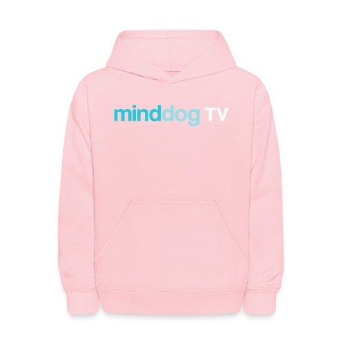 minddogTV logo simplistic - Kids' Hoodie