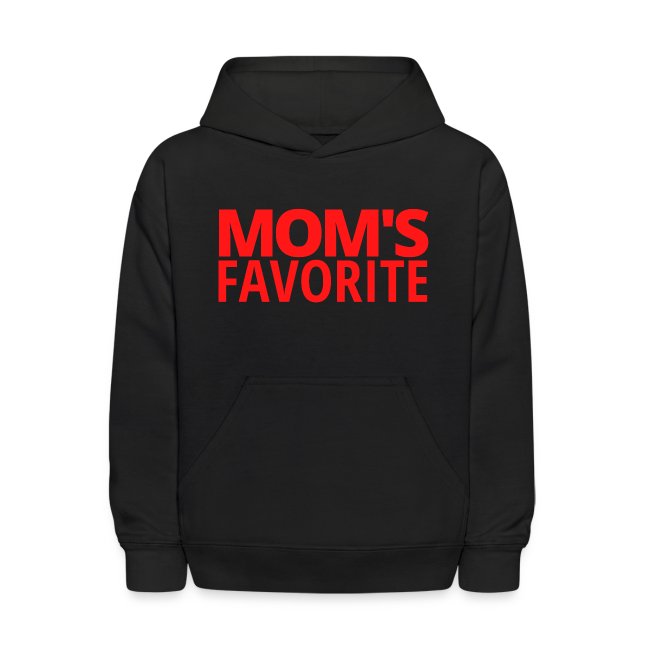 MOM'S FAVORITE (in red letters)