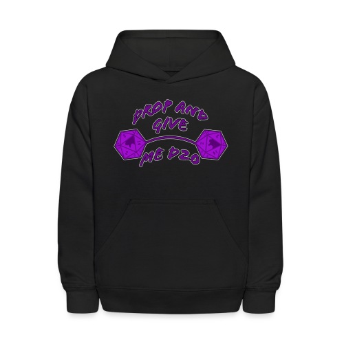 Drop and Give Me D20 - Kids' Hoodie