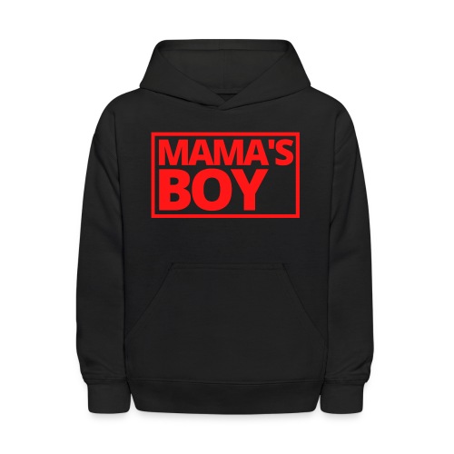 MAMA's Boy (Red Stamp Logo) - Kids' Hoodie