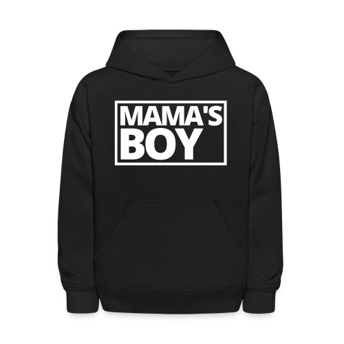 MAMA's Boy (White Stamp Version) - Kids' Hoodie