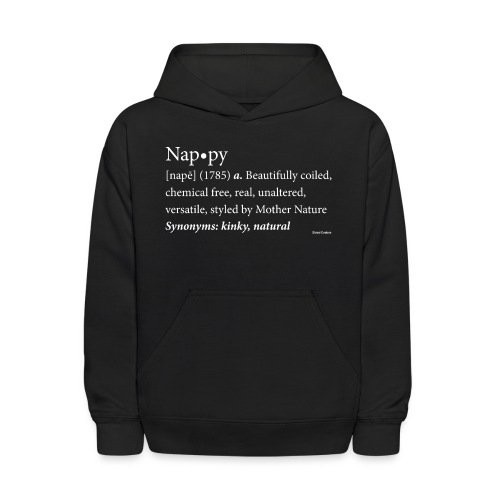 Nappy Dictionary_Global Couture Women's T-Shirts - Kids' Hoodie