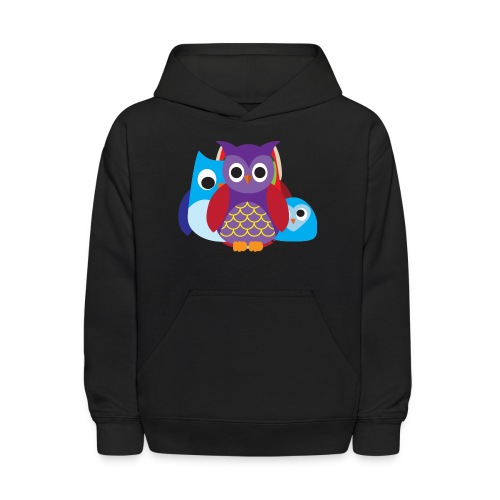 Cute Owls Eyes - Kids' Hoodie