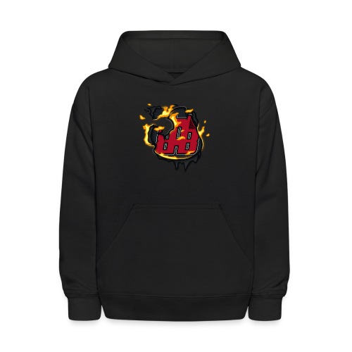 BAB Logo on FIRE! - Kids' Hoodie