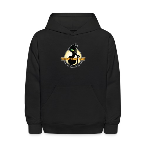 Trap Dat Cat Offical Logo - FOR DARK BACKGROUNDS - Kids' Hoodie