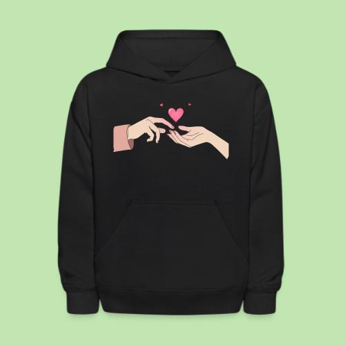 Valentine’s Touch - Kids' Hoodie