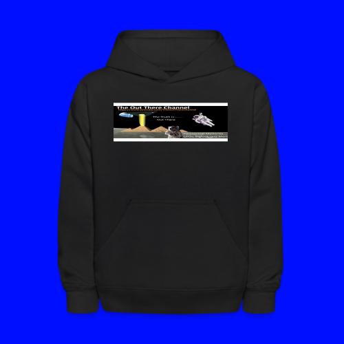 UFO Pyramids TheOutThereChan with large crew back - Kids' Hoodie