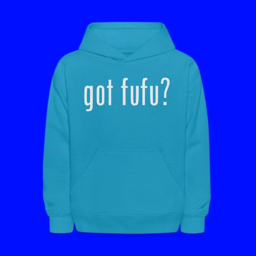 gotfufu-white - Kids' Hoodie