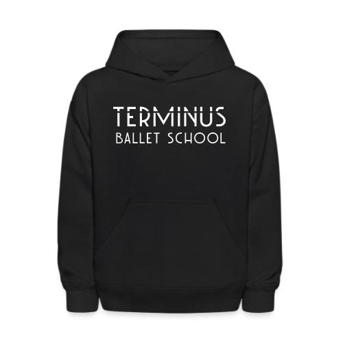 School Logo (white text) - Kids' Hoodie
