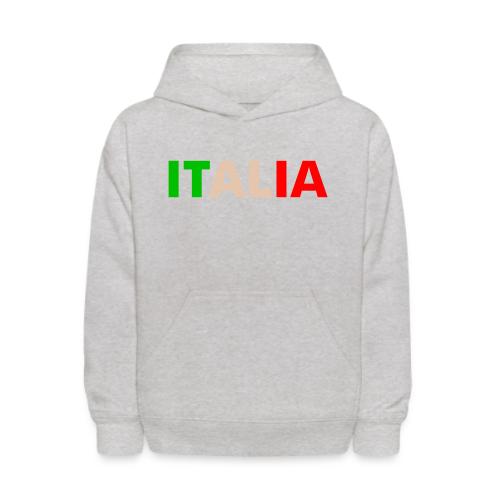 ITALIA green, white, red - Kids' Hoodie