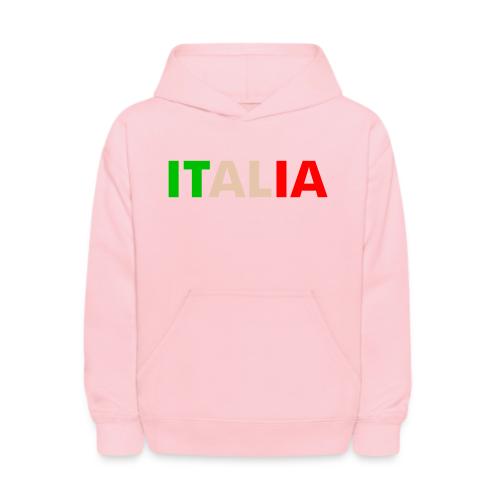 ITALIA green, white, red - Kids' Hoodie