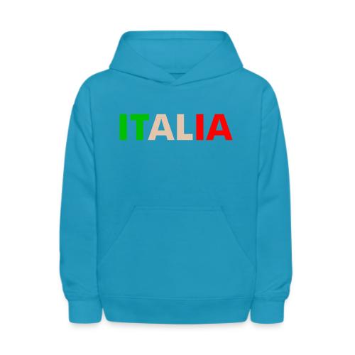 ITALIA green, white, red - Kids' Hoodie