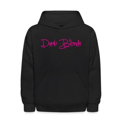 dumb blonde - Kids' Hoodie