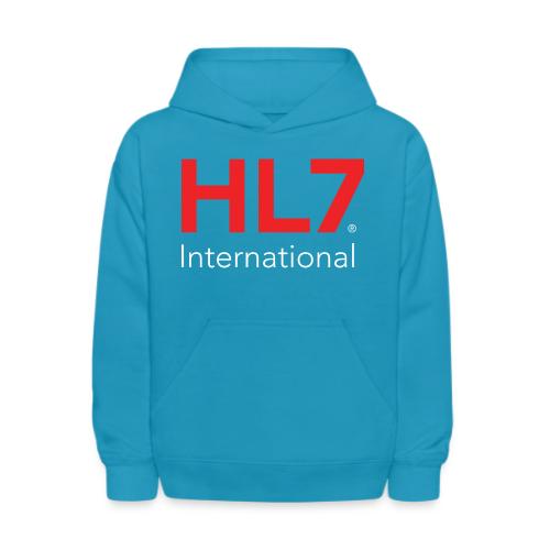 HL7 International Logo - Reverse - Kids' Hoodie