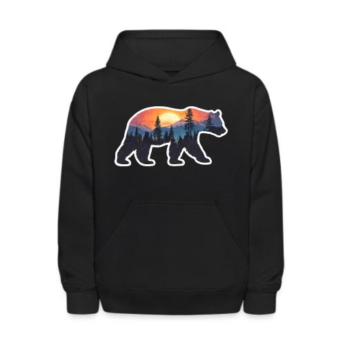 Mountain Spirit Bear - Kids' Hoodie