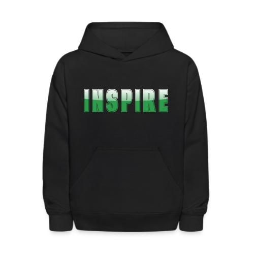 Inspire Word Art Design - Kids' Hoodie