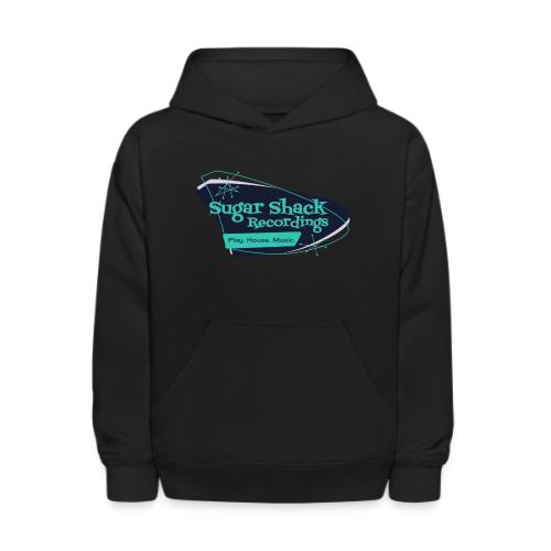 Mid Century Shack Blue Blue - Kids' Hoodie