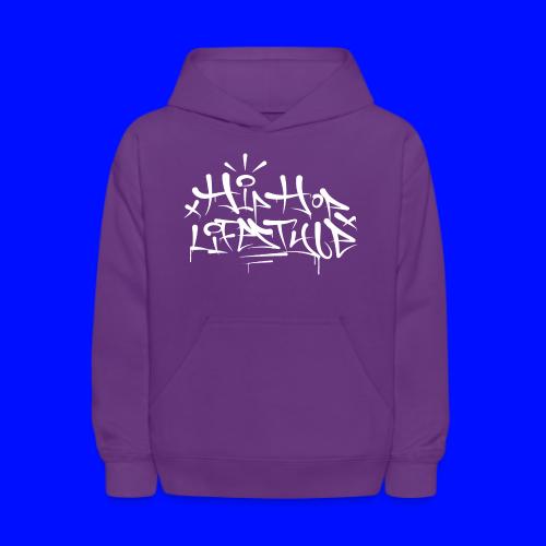 Hip Hop Lifestyle Graffiti Tag - Kids' Hoodie
