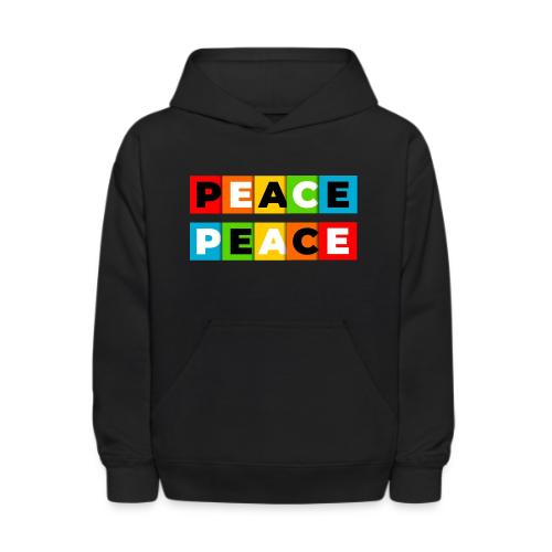 Colorful Peace - Kids' Hoodie