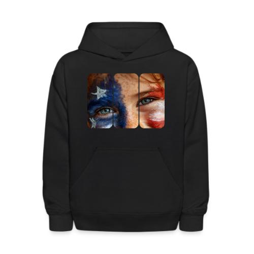 USA: Patriot Gaze - Kids' Hoodie