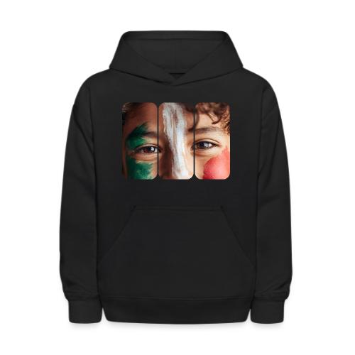 Mexico: Three Stripes of Pride - Kids' Hoodie