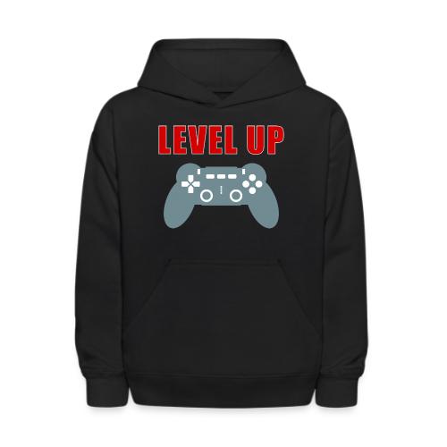 Level Up Gamer Controller Apparel - Kids' Hoodie