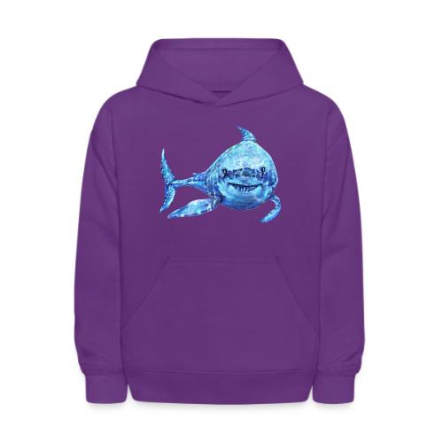 sharp shark - Kids' Hoodie