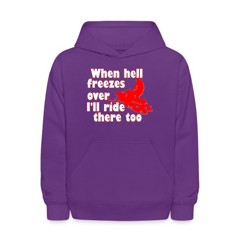 When Hell Freezes Over - Kids' Hoodie