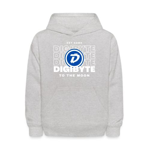 Digibyte. More secure, faster, forward thinking - Kids' Hoodie